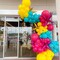 108 Pcs Hawaiian Latex Balloon Arch Kit (Pink Orange Green Yellow Teal)